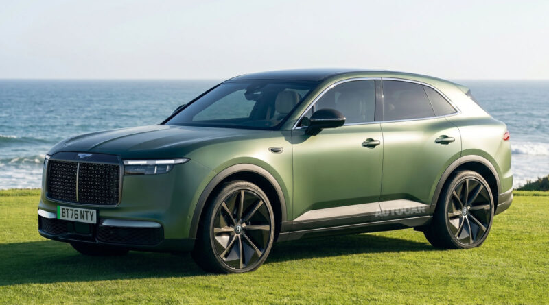 Bentley покажет электрокроссовер Torcal 23 September в Лондоне