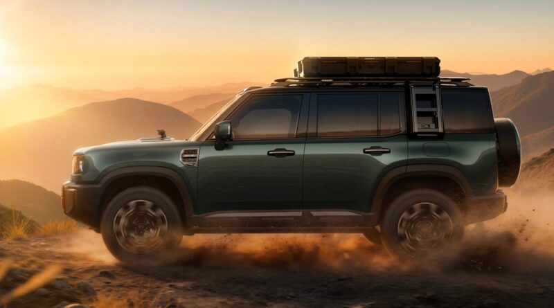 Geely представила Cruiser 700: внедорожник с тремя электромоторами