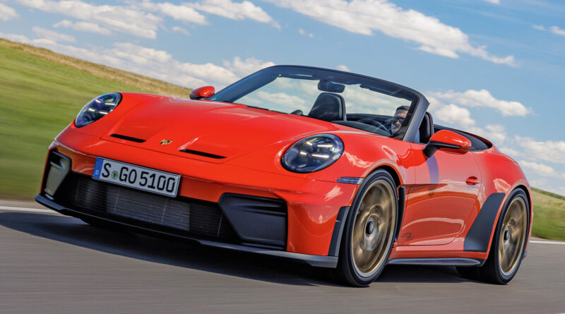 Porsche 911 GT3 S/C: открытая версия GT3 с мотором на 503 л.с